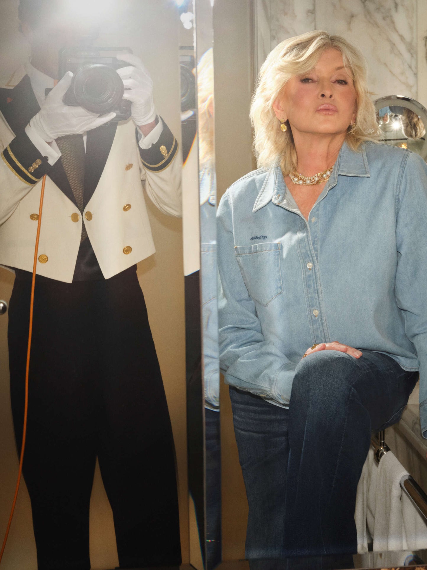 Mother Denim Eterne Lucien Top Beige (Khaki)