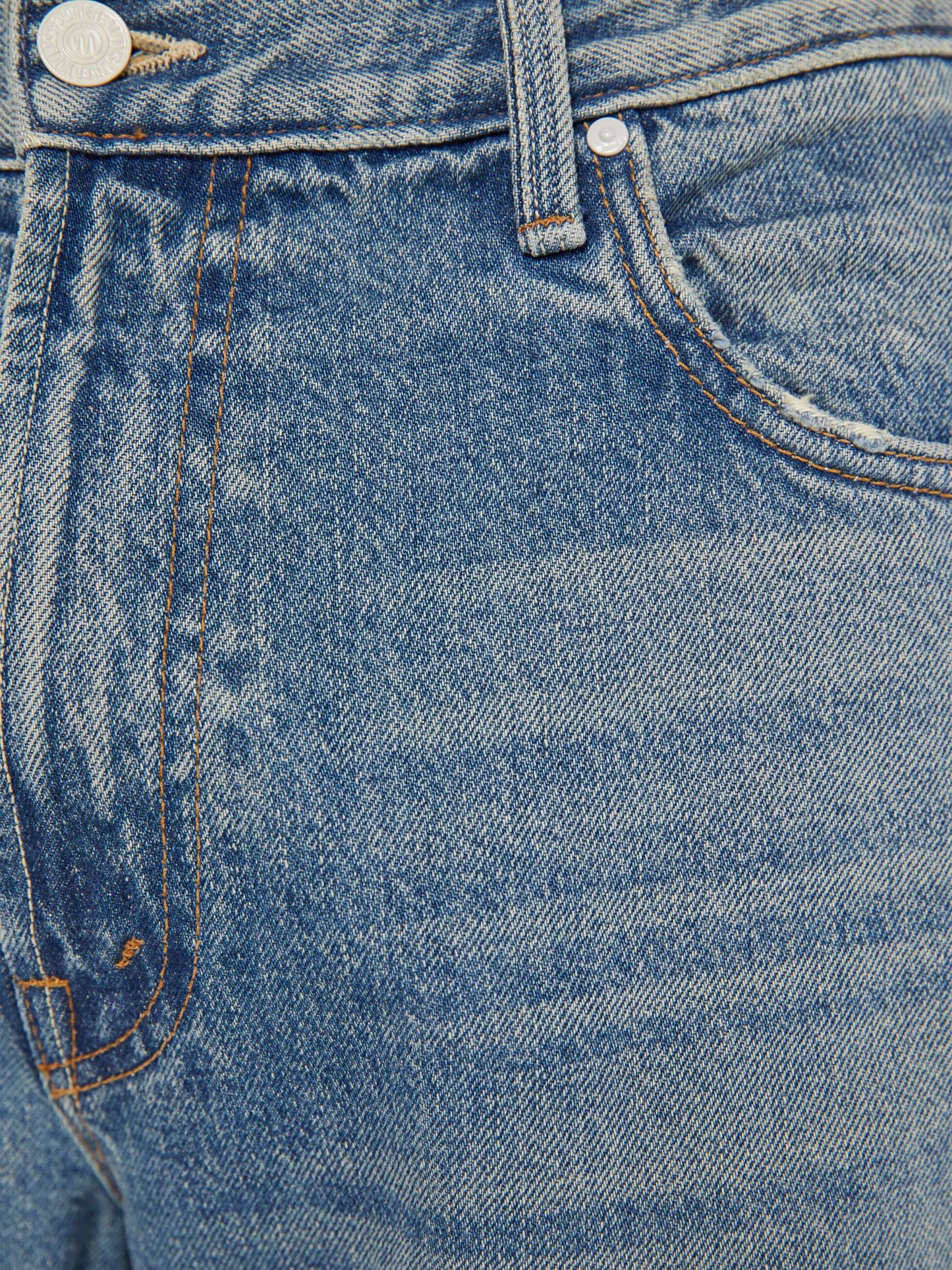 Mother Denim The Big Shot Knuckle Down