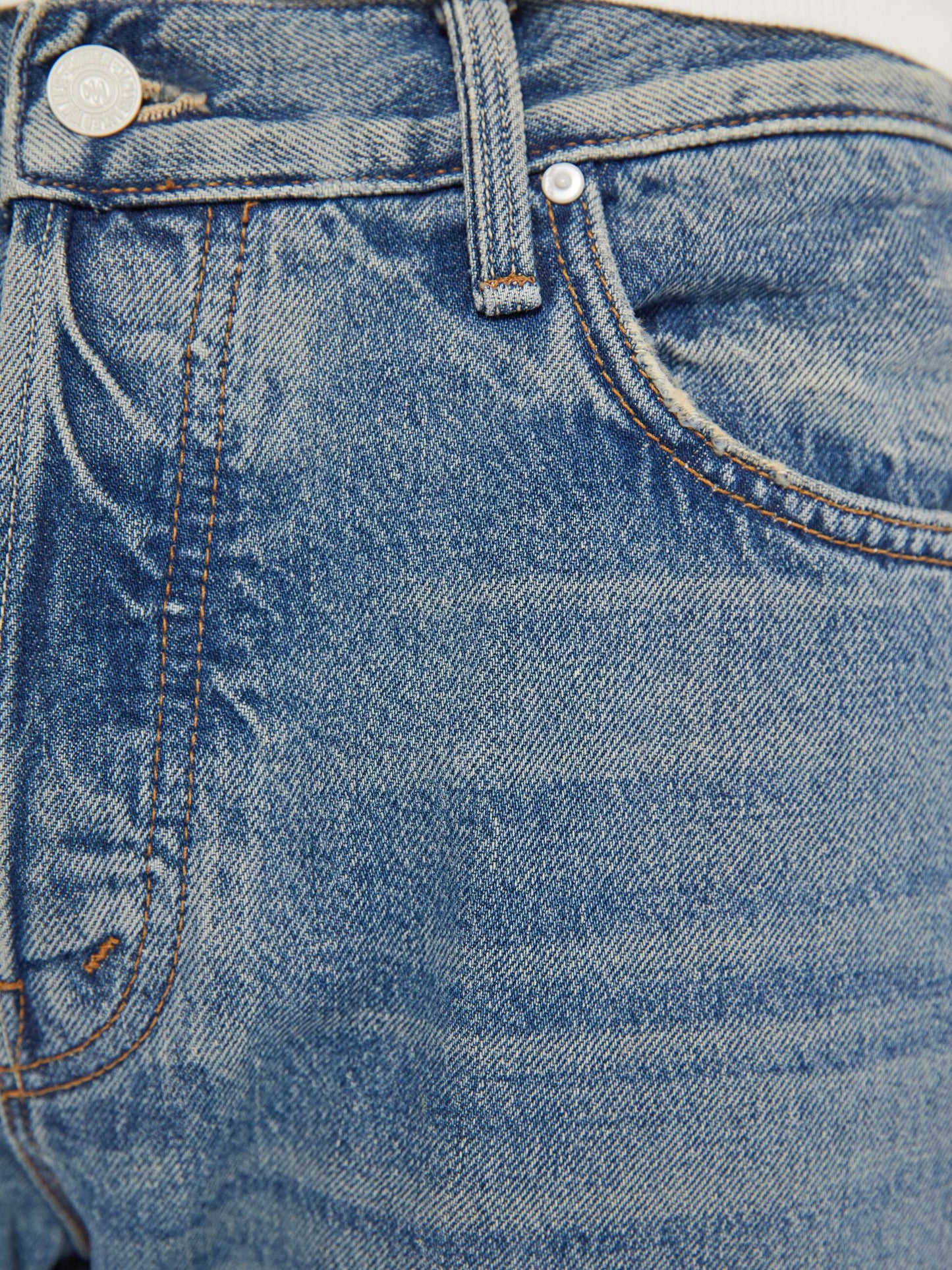 Mother Denim The Mega Neat Knuckle Down