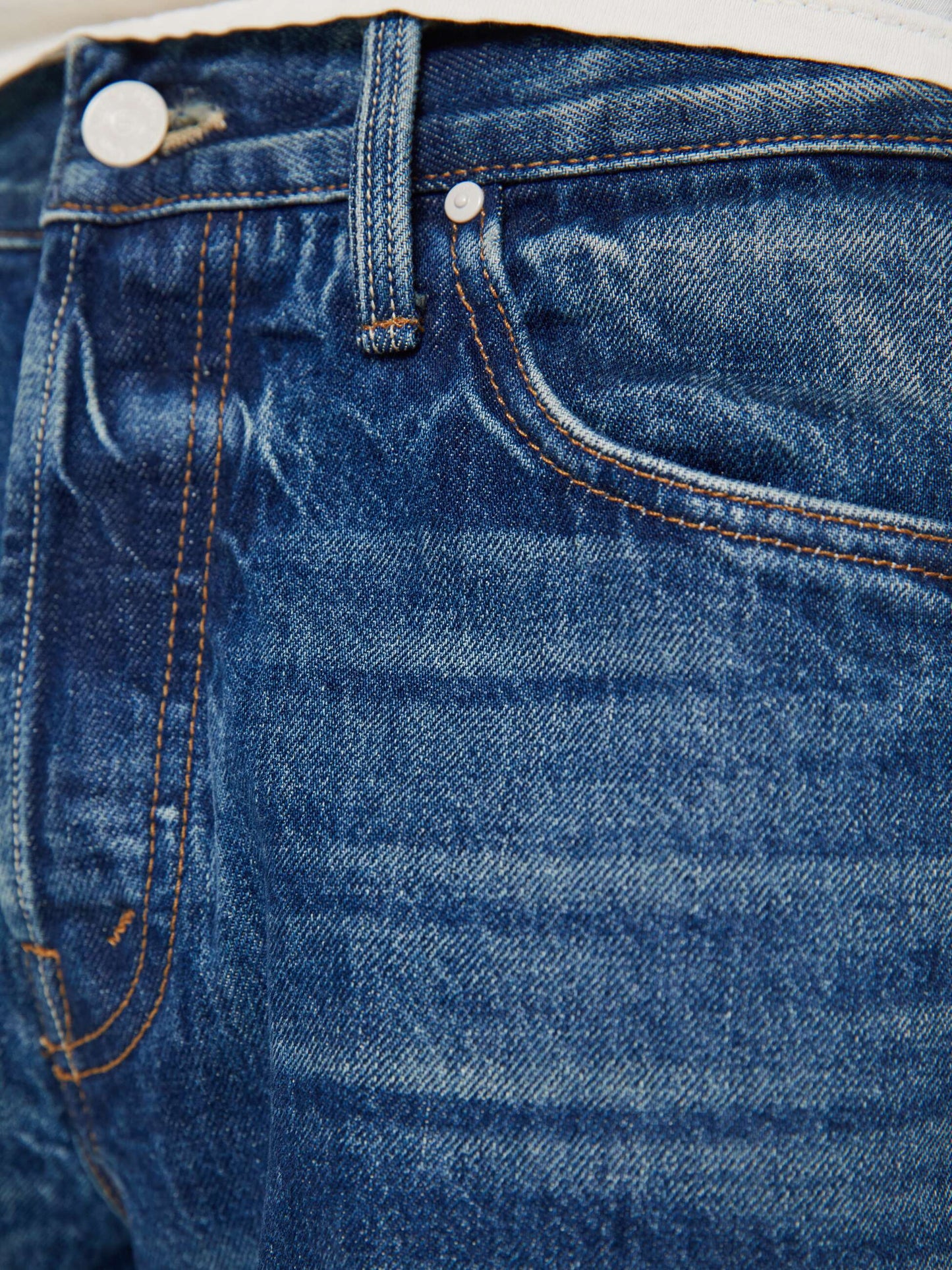 Mother Denim The Mega Neat Blue (Medium)