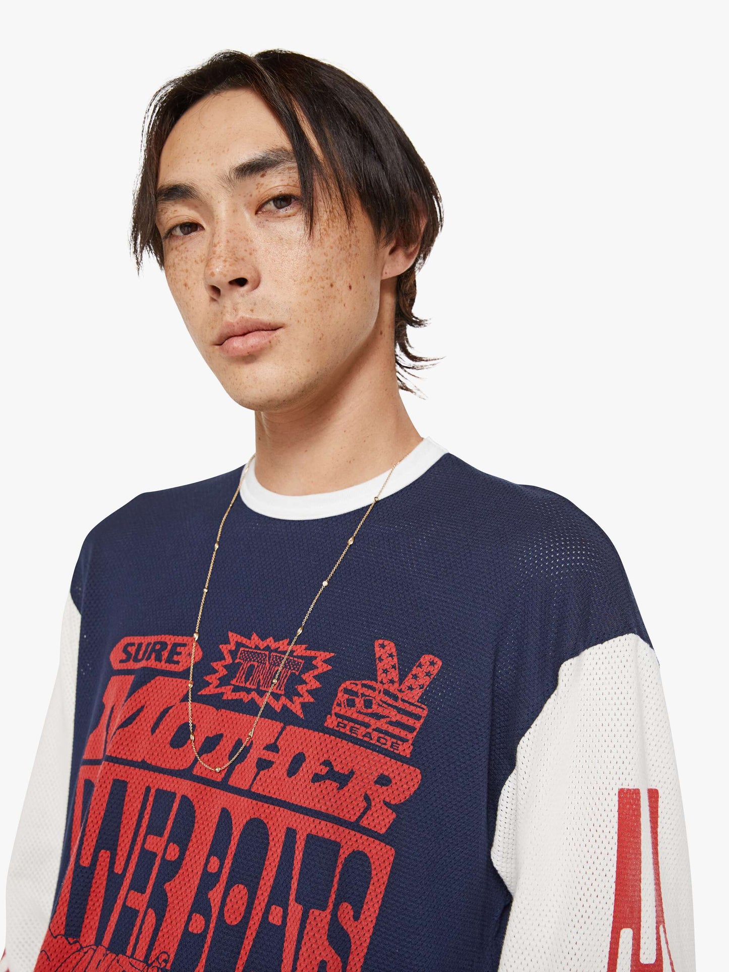 Mother Denim The Long Sleeve Lowdown Blue (Navy)