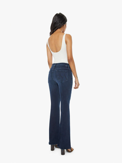 Mother Denim PETITES The Lil Weekender Fray Blue (Medium)