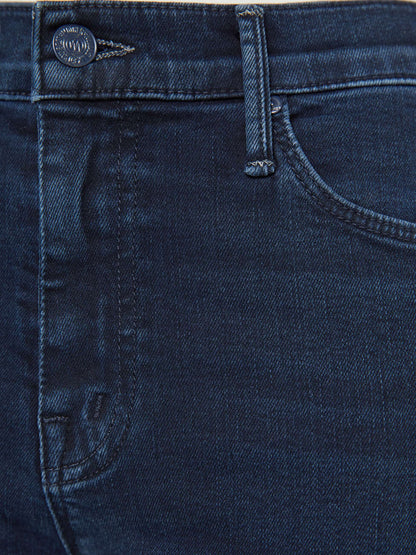 Mother Denim PETITES The Lil Weekender Fray Blue (Medium)