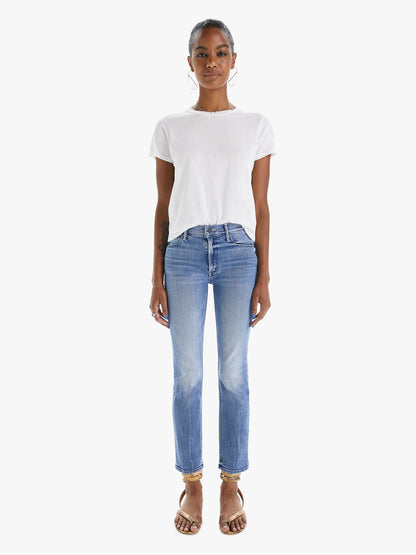 Mother Denim THE MID RISE DAZZLER ANKLE WE THE ANIMALS Medium Blue