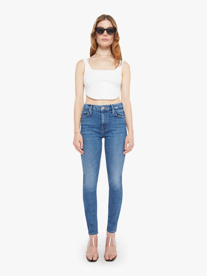 Mother Denim High Waisted Looker Blue (Medium)