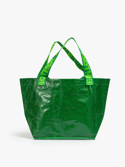 Mother Denim The Shopping Bag Duo KELLY GREEN