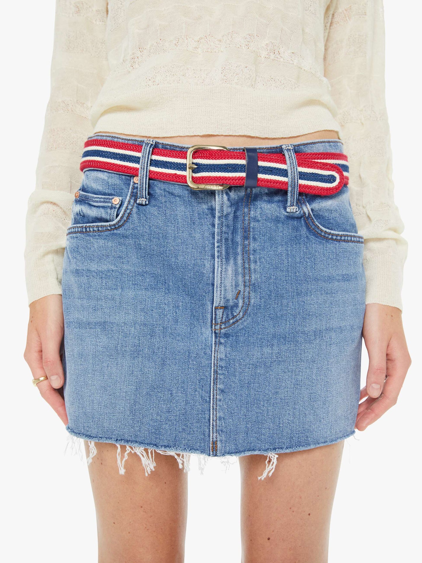 Mother Denim The Good Game Navy