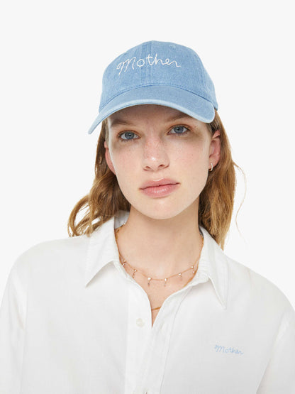 Mother Denim Hats Off Denim Baby Blue