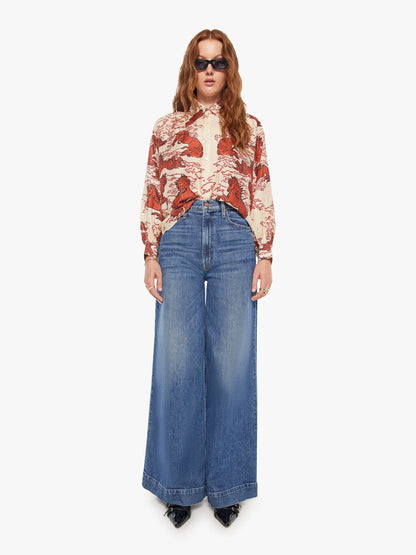 Mother Denim Alix Of Bohemia Emery Shirt ROUGE PEGASUS