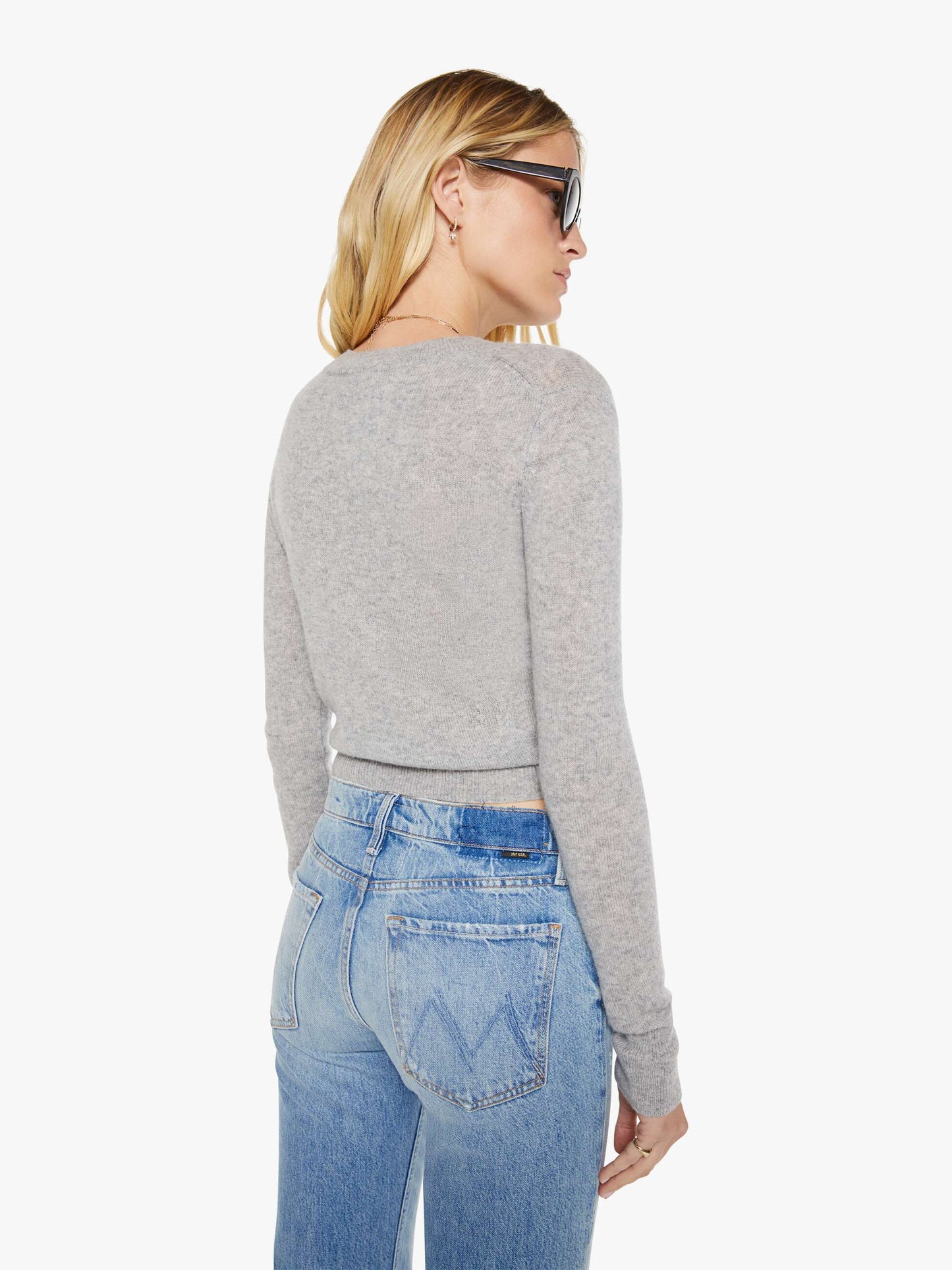 Mother Denim Eterne Francis Sweater Grey