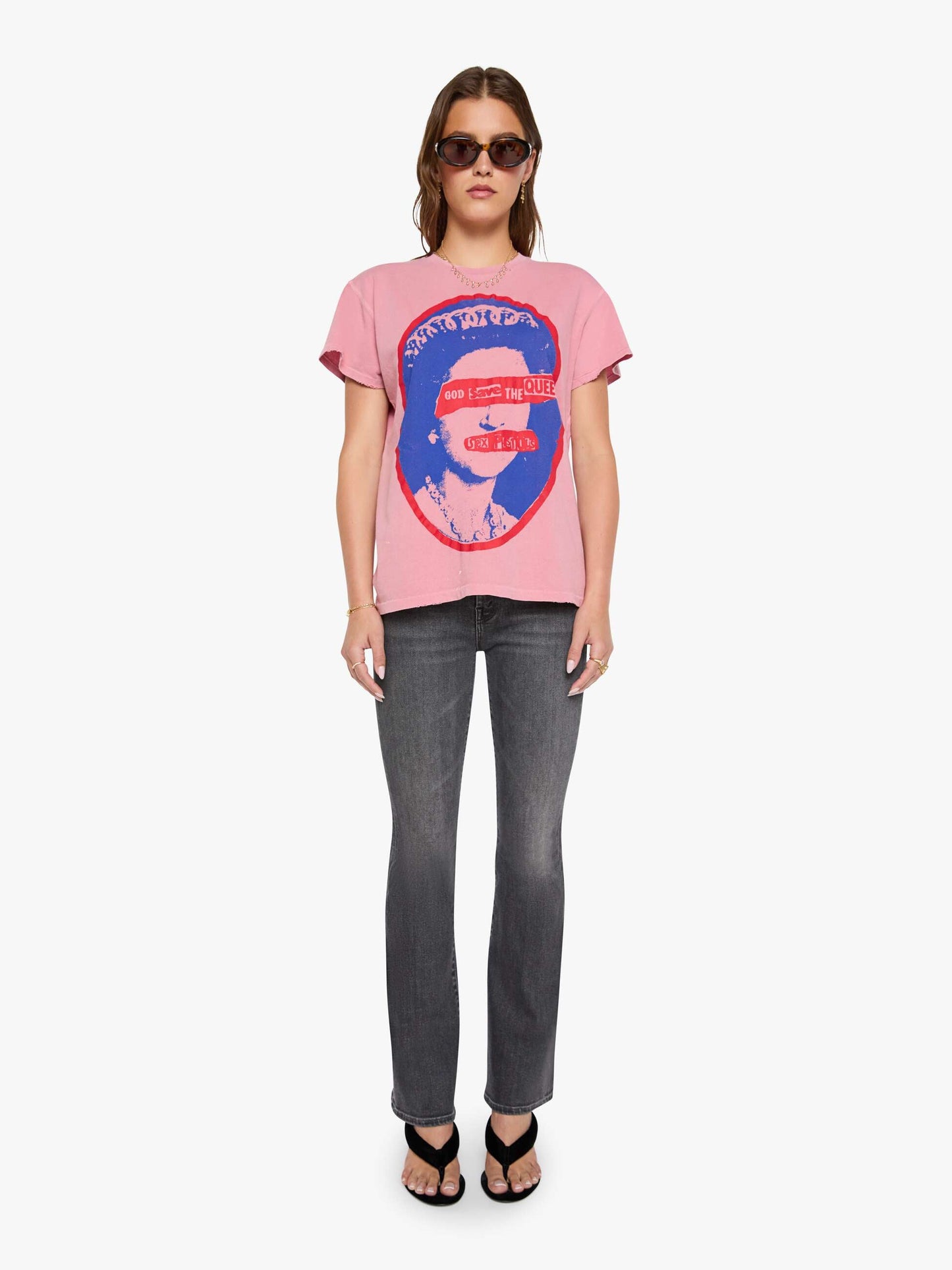 Mother Denim MadeWorn Sex Pistols Tees PETAL