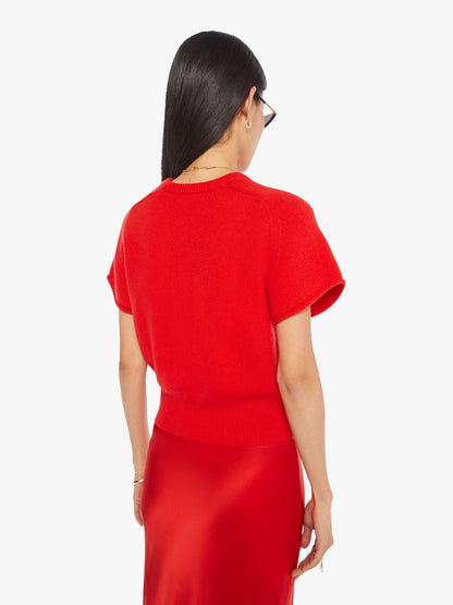 Mother Denim SABLYN Jones Sweater SCARLET