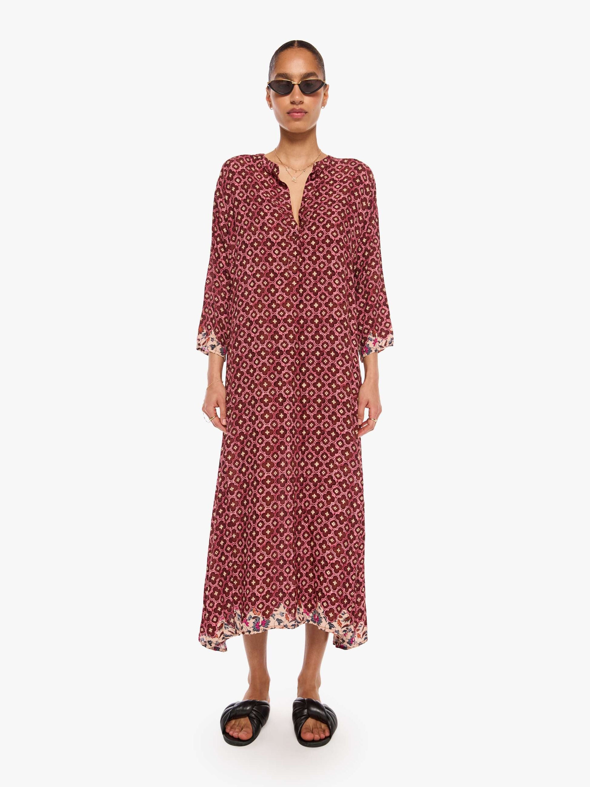Mother Denim Natalie Martin Isobel Dress MOSAIC SPICE