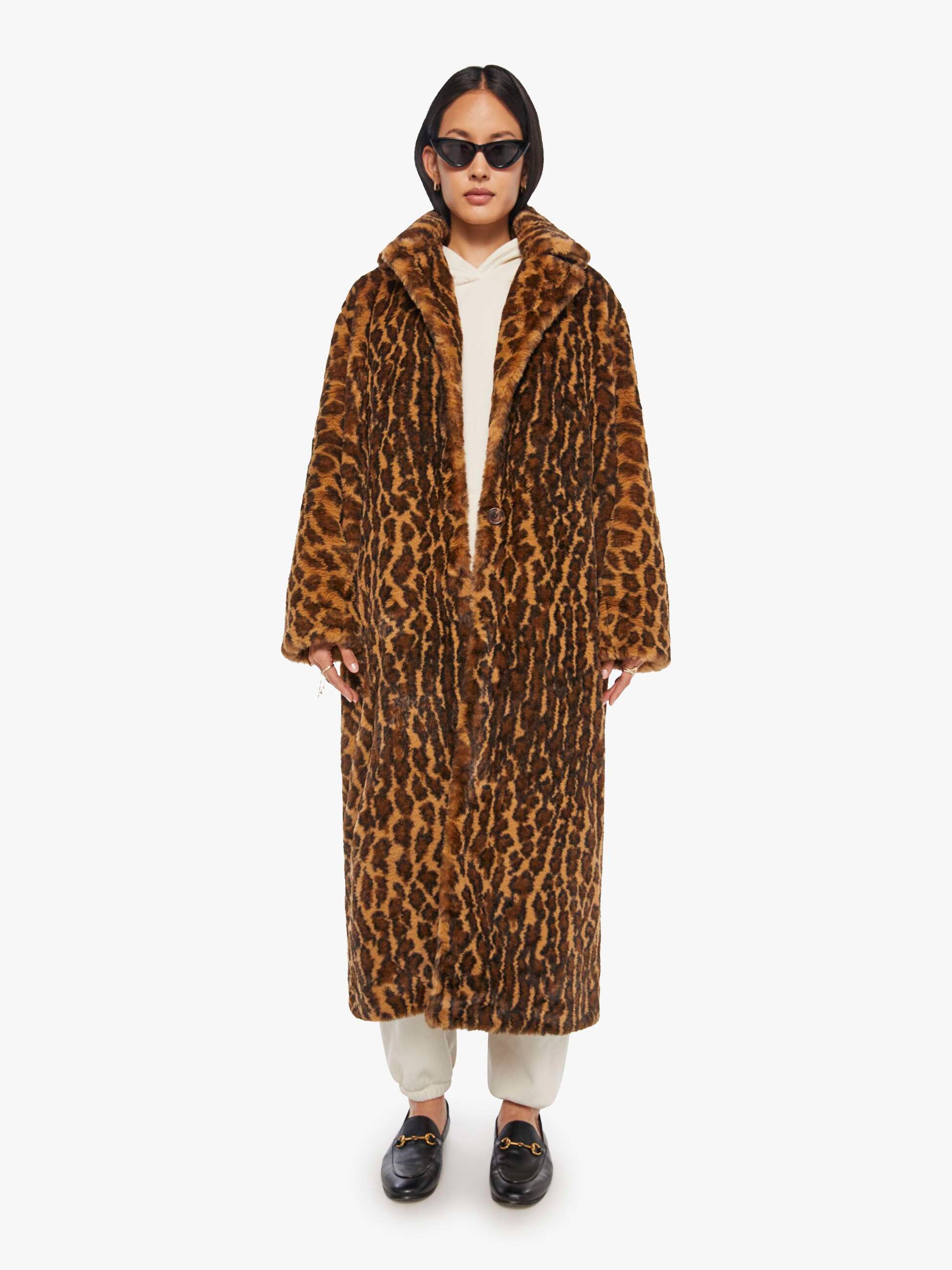 Mother Denim SPRWMN Iris Coat LEOPARD