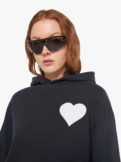 Mother Denim SPRWMN Heart Sweatpant Black