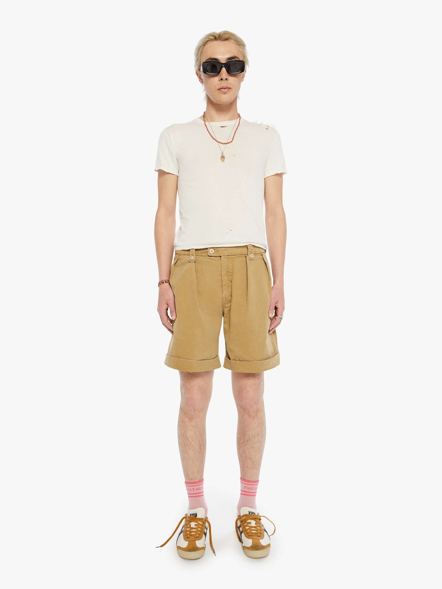 Mother Denim The Head Honcho Short Khaki