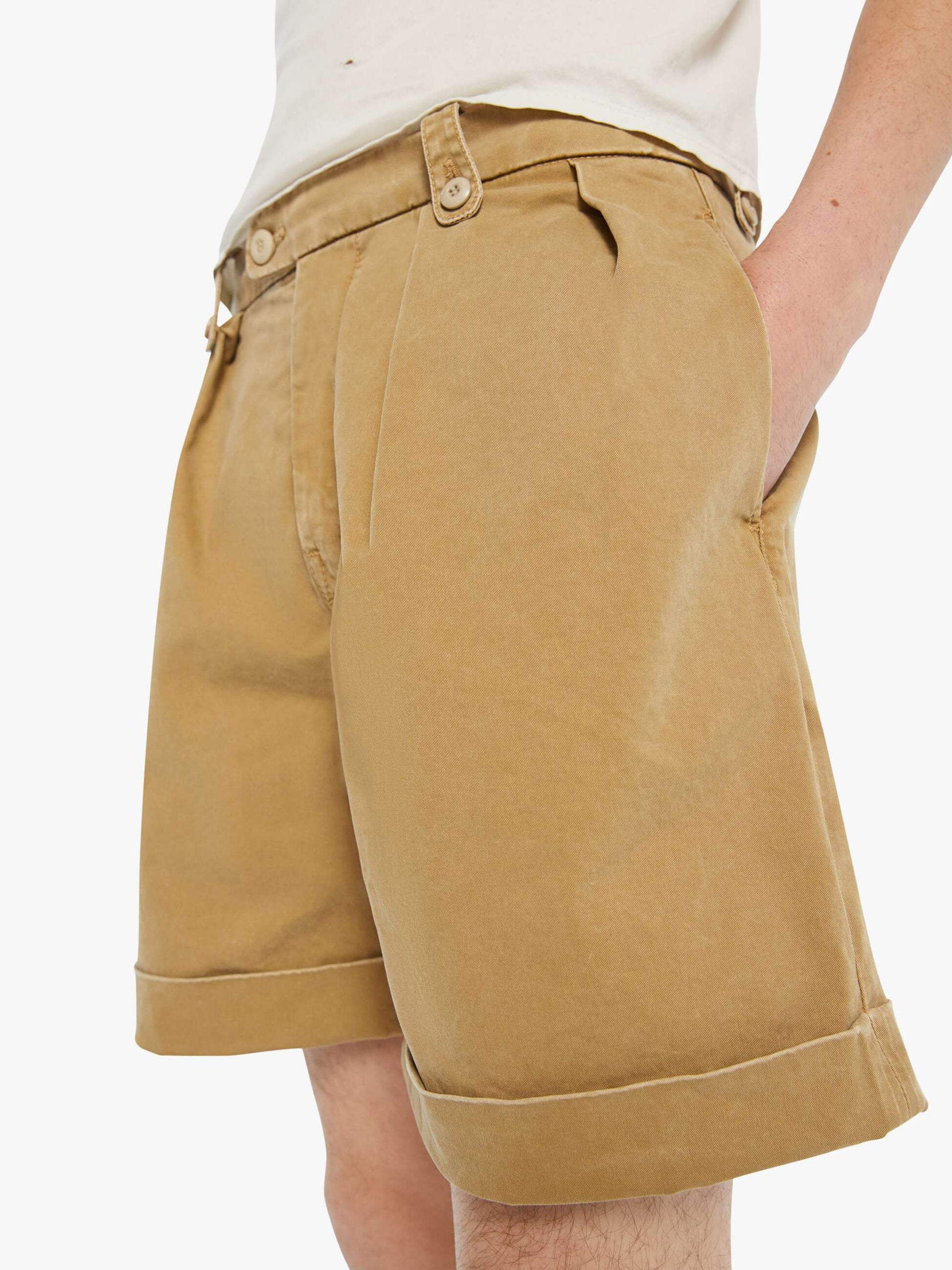 Mother Denim The Head Honcho Short Khaki