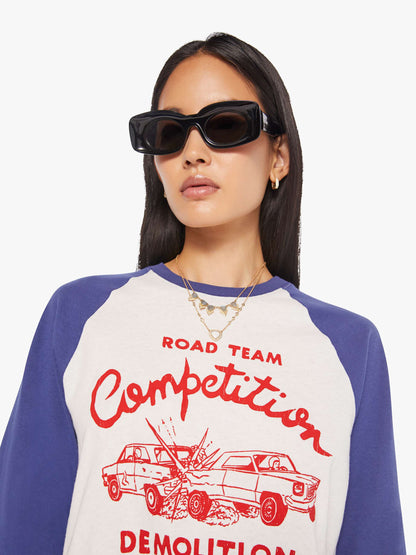 Mother Denim The Slugger 3Qtr Fray Road Team