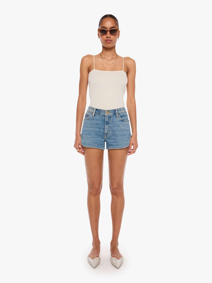 Mother Denim The Tomcat Matinee Short Glow Up