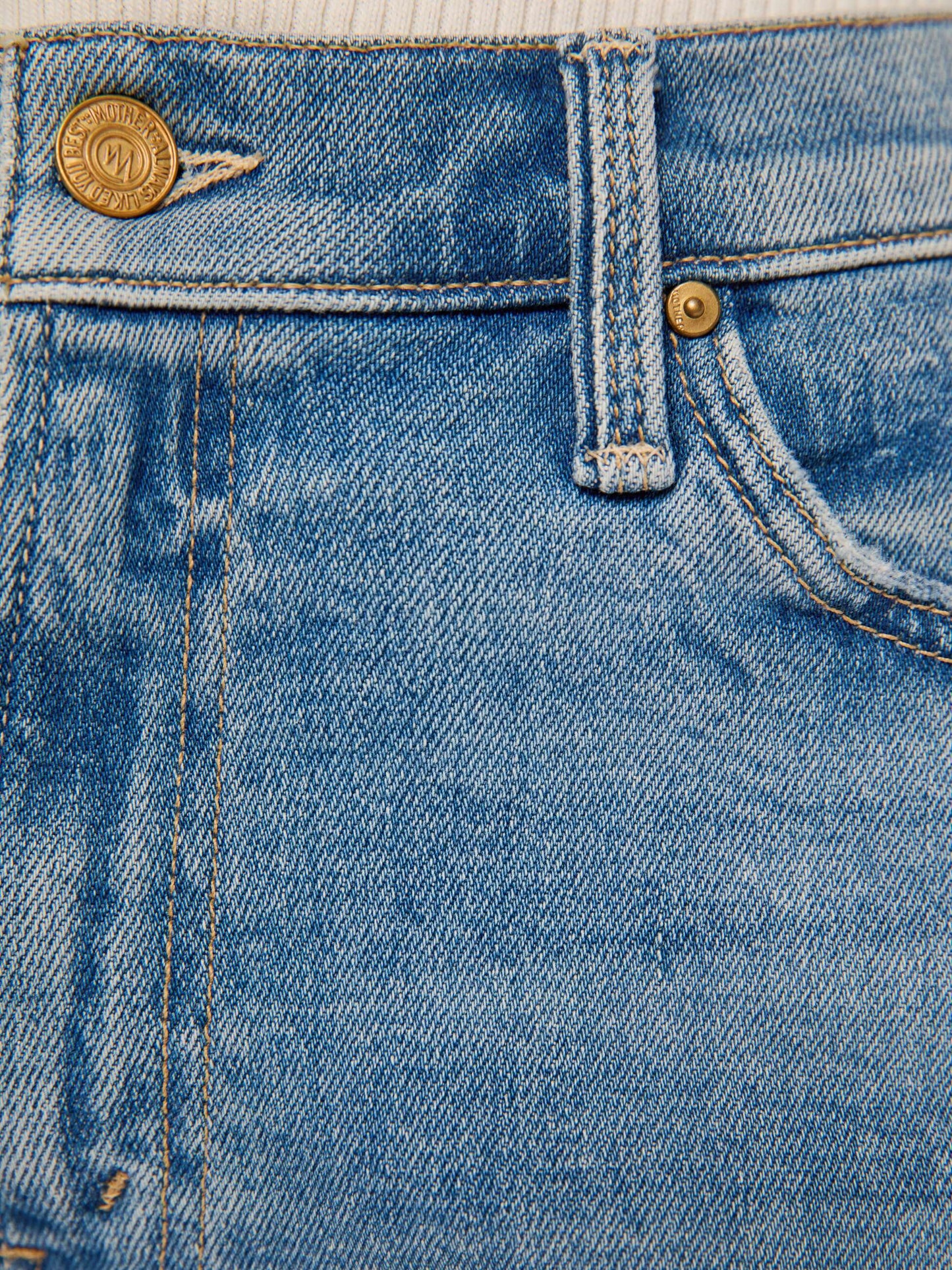 Mother Denim The Tomcat Matinee Short Glow Up