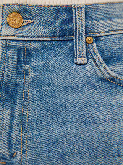 Mother Denim The Tomcat Matinee Short Glow Up
