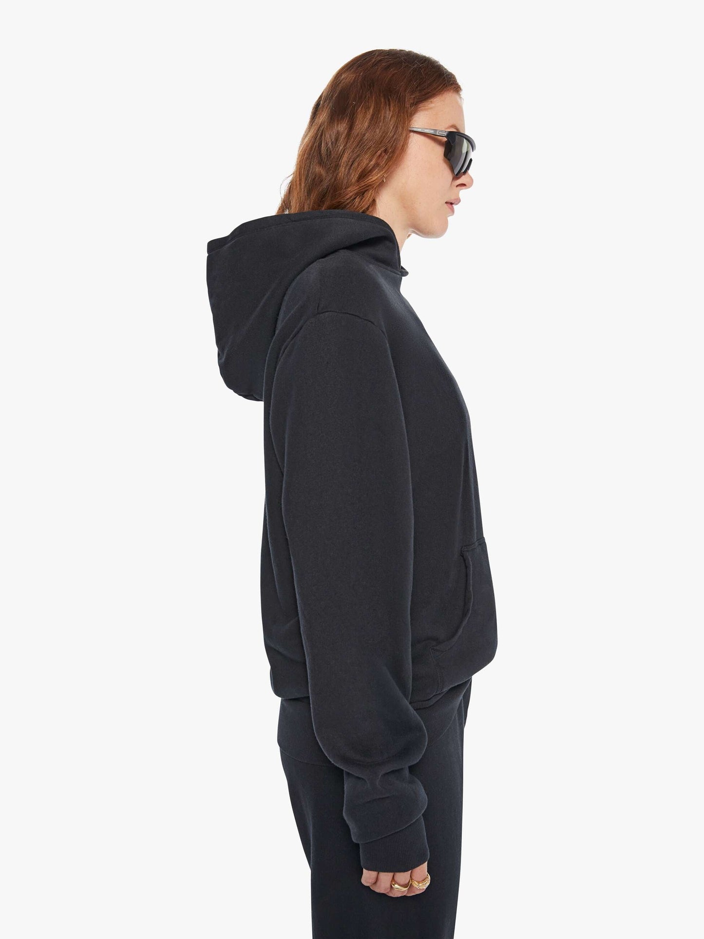 Mother Denim SPRWMN Heart Sweatpant Black