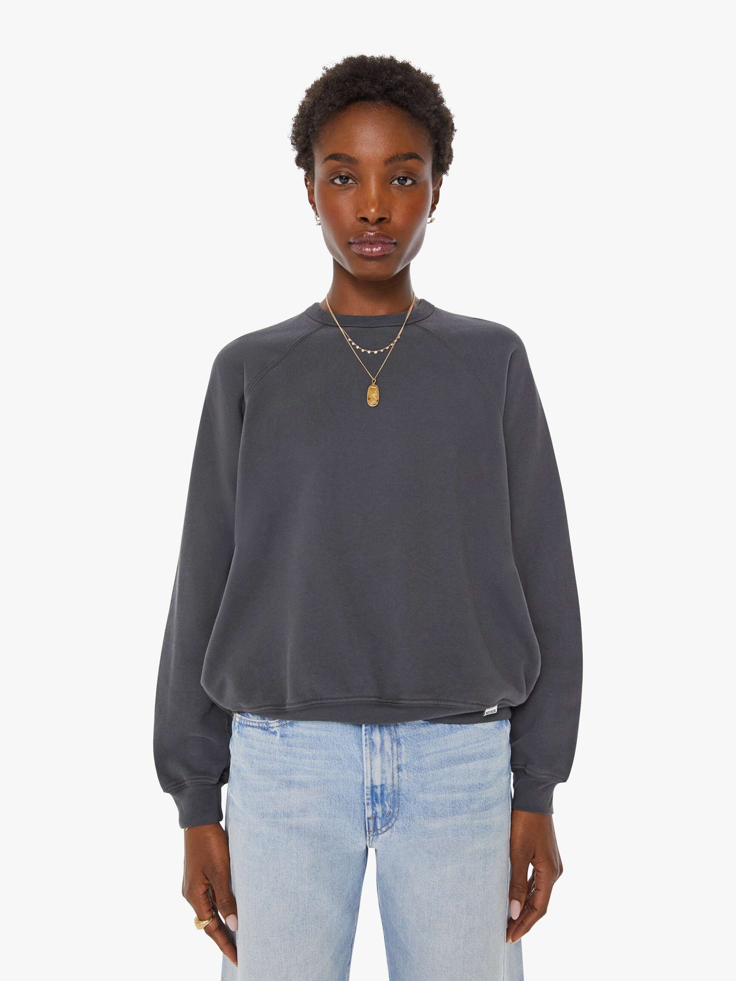 Mother Denim The Biggie Concert Black