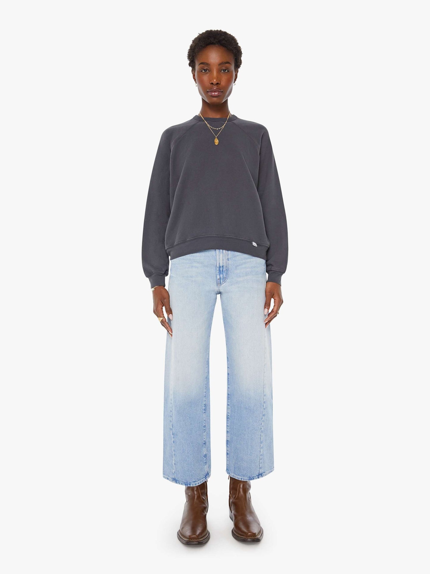 Mother Denim The Biggie Concert Black