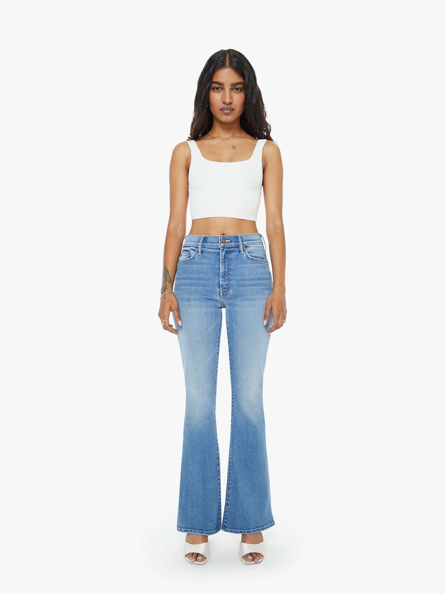 Mother Denim PETITES The Lil Weekender Blue (Medium)