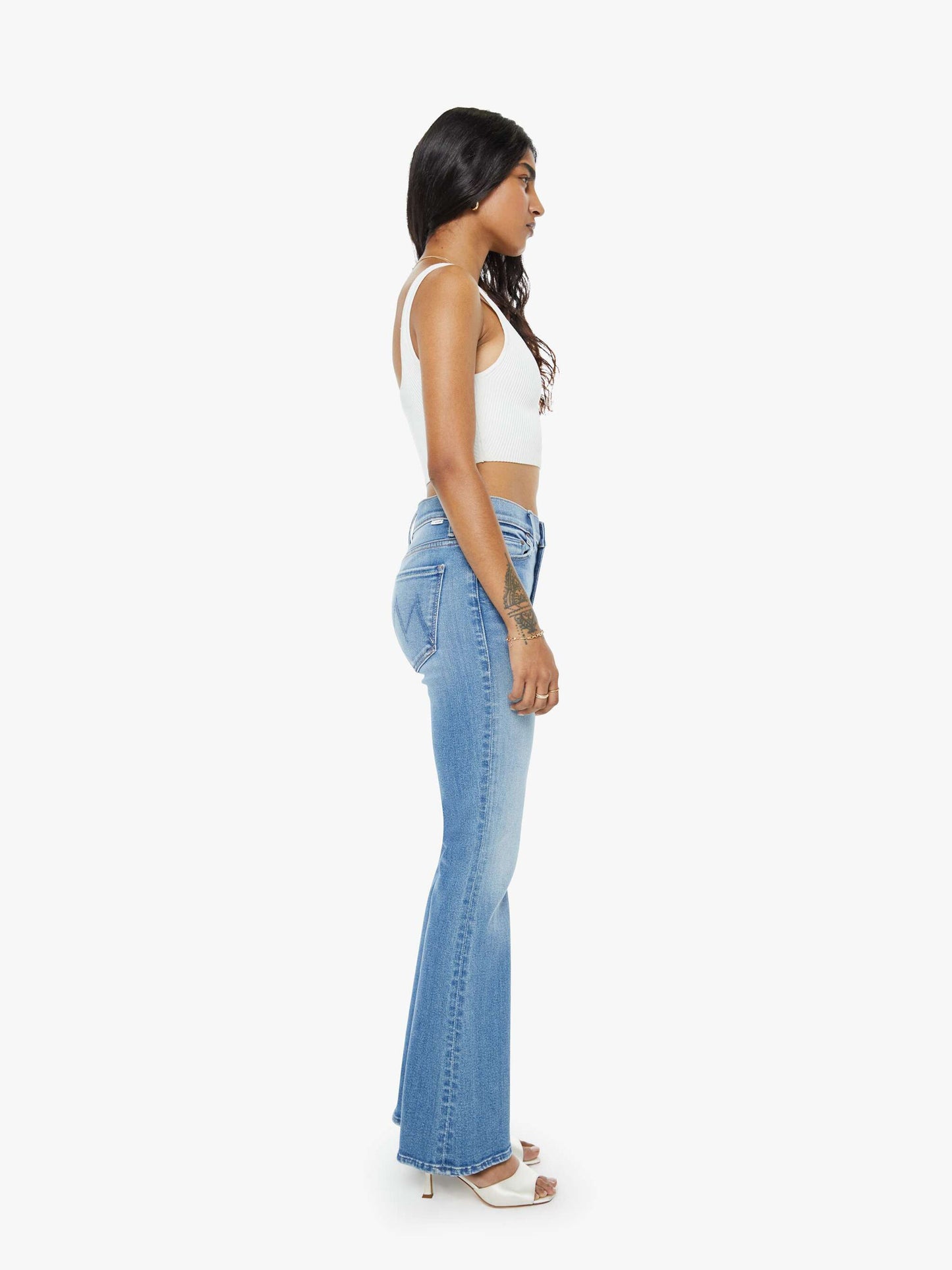 Mother Denim PETITES The Lil Weekender Blue (Medium)