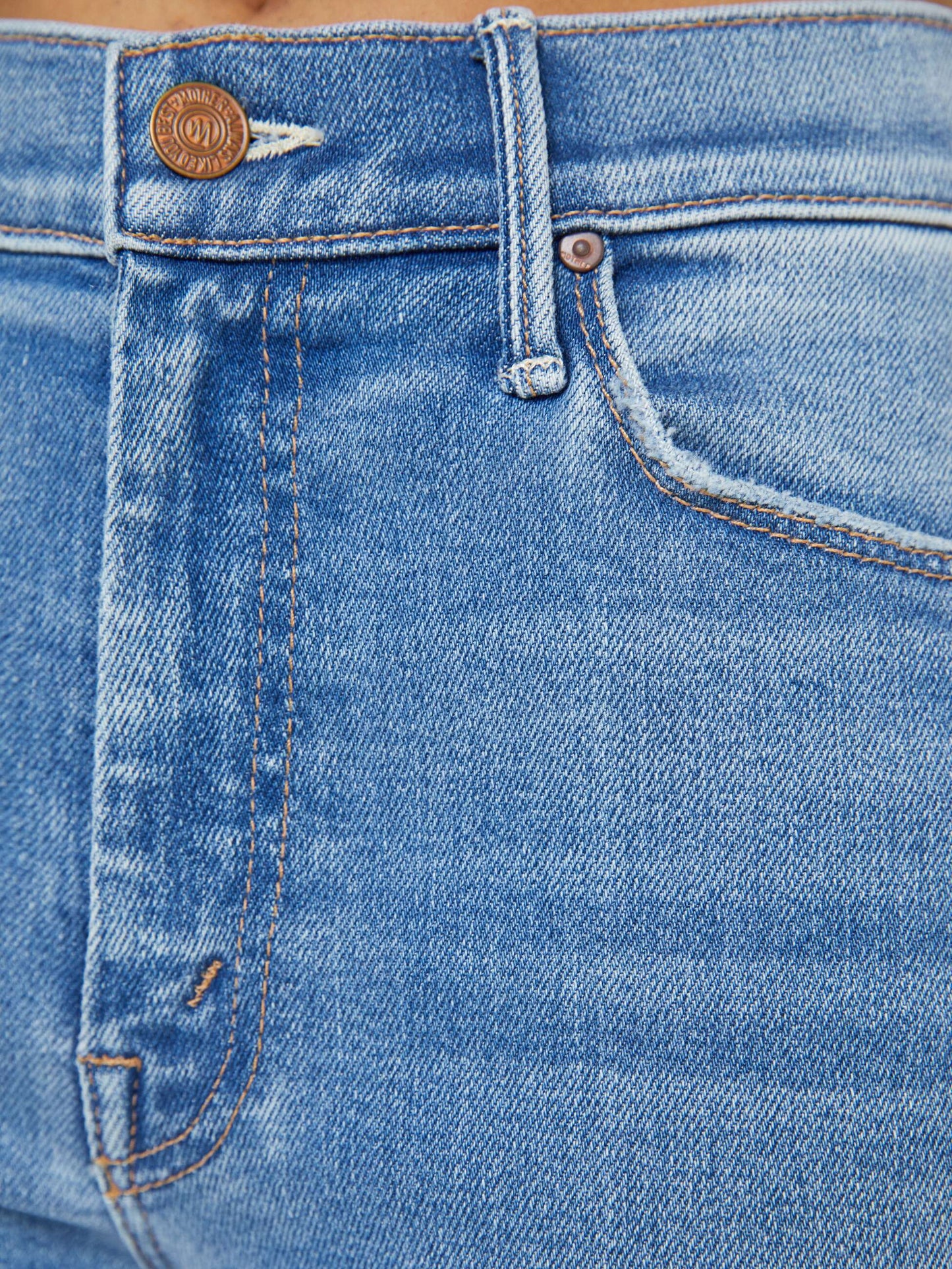 Mother Denim PETITES The Lil Weekender Blue (Medium)
