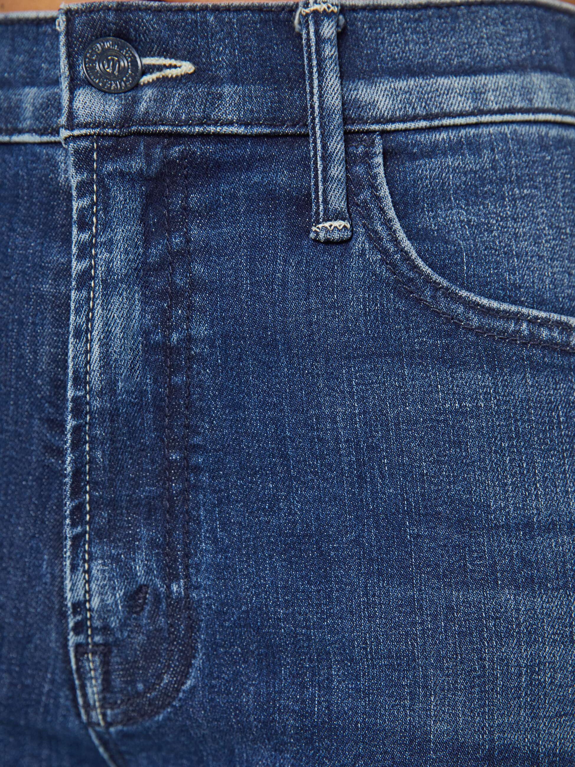 Mother Denim PETITES The Lil Hustler Ankle Blue (Dark)