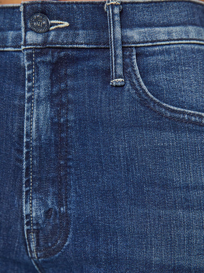 Mother Denim PETITES The Lil Hustler Ankle Blue (Dark)