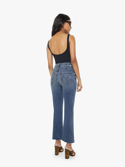 Mother Denim PETITES The Lil Hustler Ankle Fray Blue