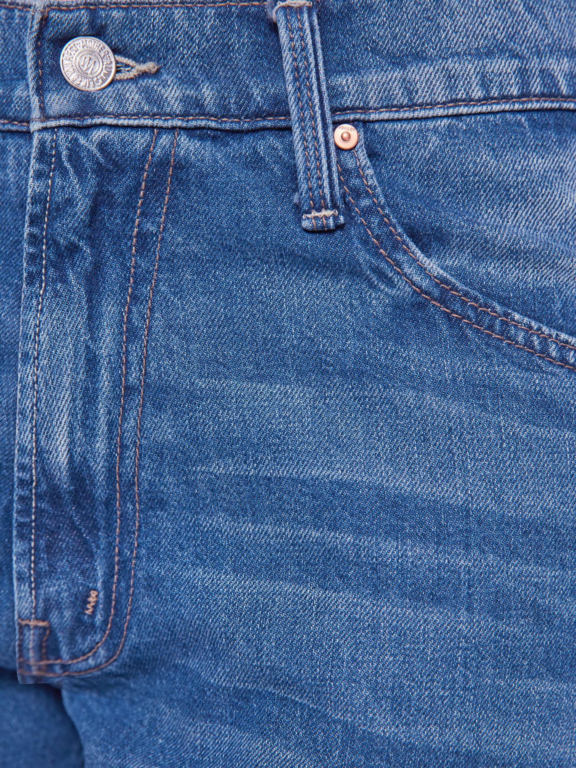 Mother Denim PETITES The Lil Delinquent Nerdy Blue (Medium)