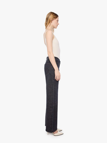 Mother Denim PETITES The Lil Reifler Black