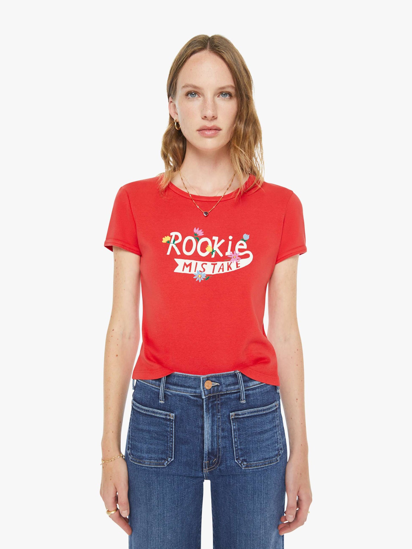 Mother Denim PETITES The Lil Hustler Roller Patch Pocket Skimp One Last Shot