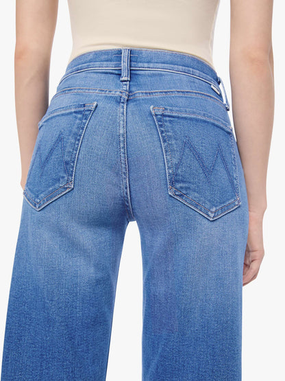 Mother Denim PETITES The Lil Mid Rise Rambler Zip Ankle Blue (Medium)