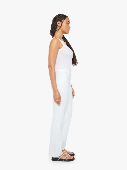 Mother Denim PETITES The Lil Kick It White