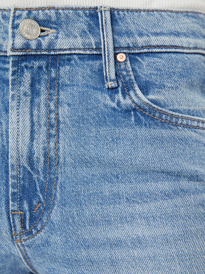 Mother Denim PETITES The Lil Kick It Ankle Blue (Medium)