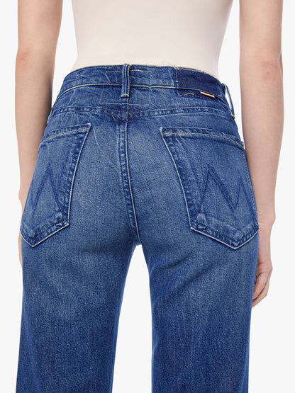 Mother Denim PETITES The Lil Kick It Blue (Navy)