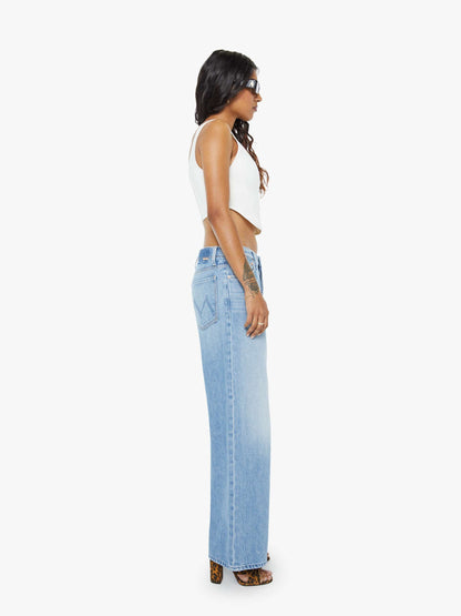 Mother Denim PETITES The Lil Rerun Zip Sneak Last Bite