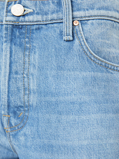 Mother Denim PETITES The Lil Rerun Zip Sneak Last Bite