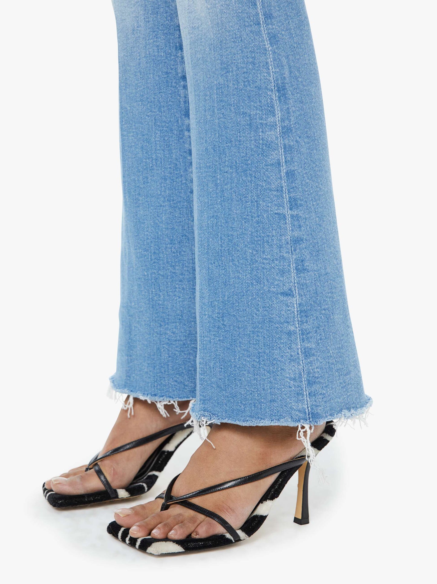 Mother Denim PETITES The Lil Weekender Fray Satisfy Your Cravings