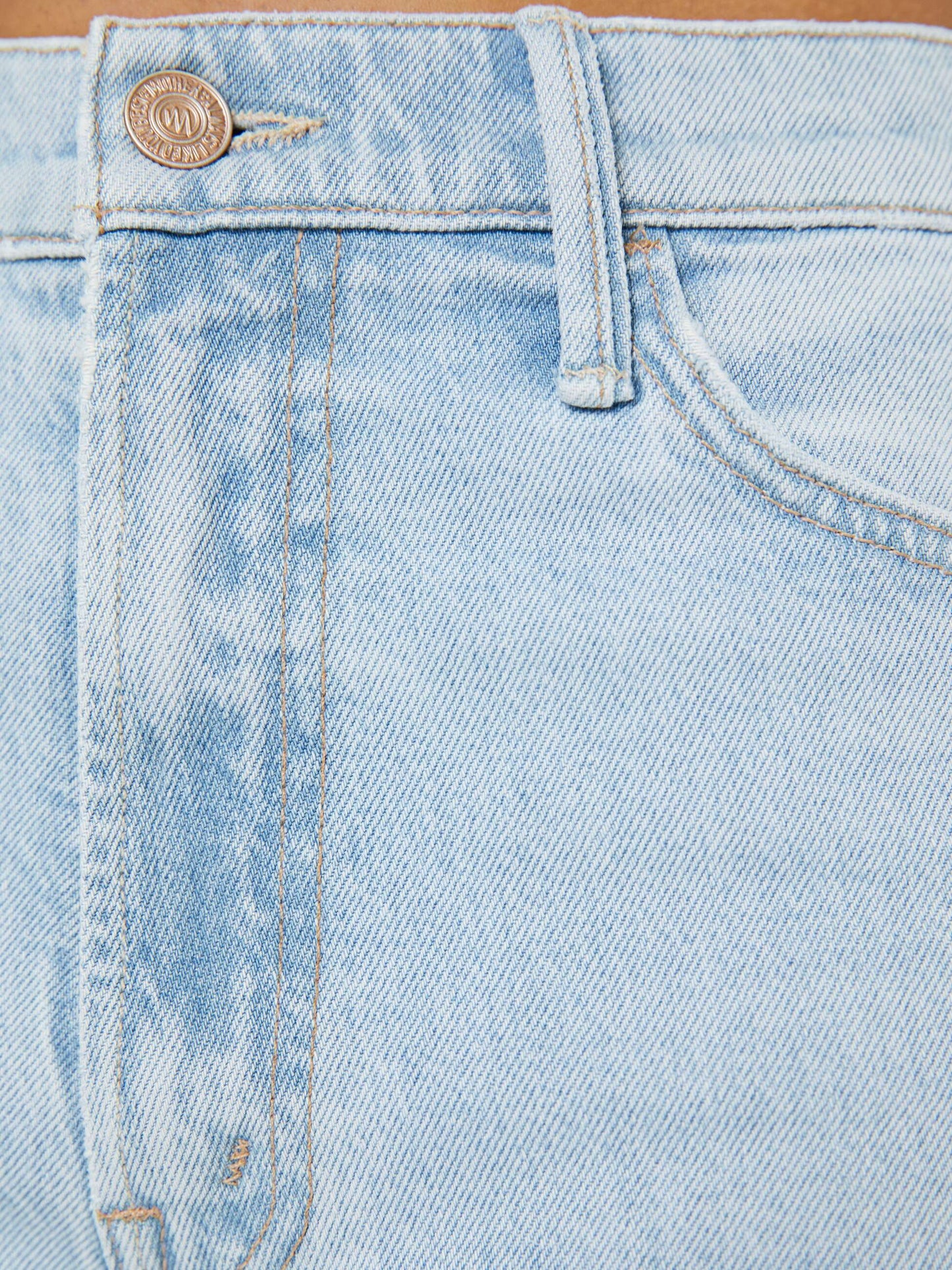 Mother Denim PETITES The Lil Hustler Roller Skimp Fray Bring The Cooler