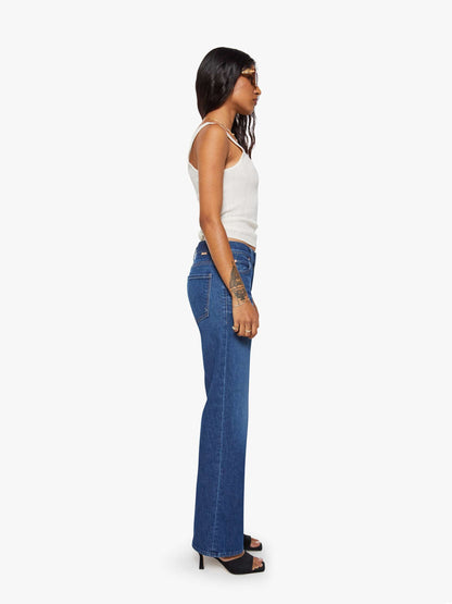 Mother Denim PETITES The Lil Kick It Blue (Navy)