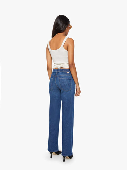 Mother Denim PETITES The Lil Kick It Blue (Navy)