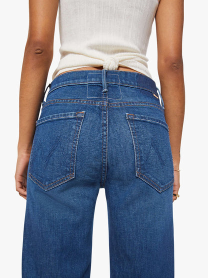 Mother Denim PETITES The Lil Kick It Blue (Navy)
