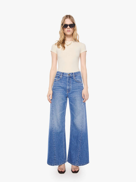Mother Denim PETITES The Lil Lemon Twist Skimp Blue (Navy)