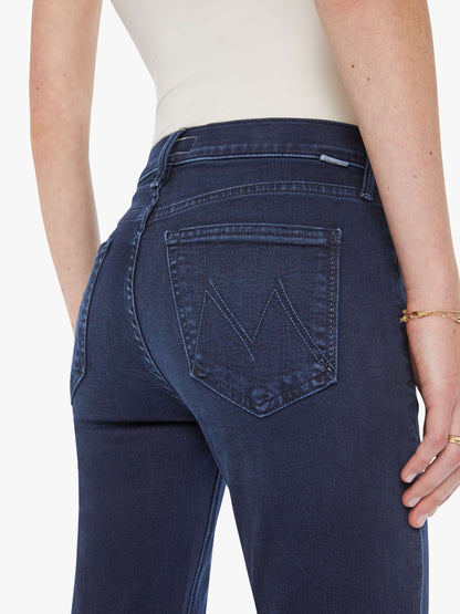 Mother Denim The Mid Rise Dazzler Ankle Blue (Medium)